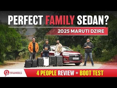 2025 Maruti Dzire 4 people review || Your first family sedan? || Multiple people review + boot test