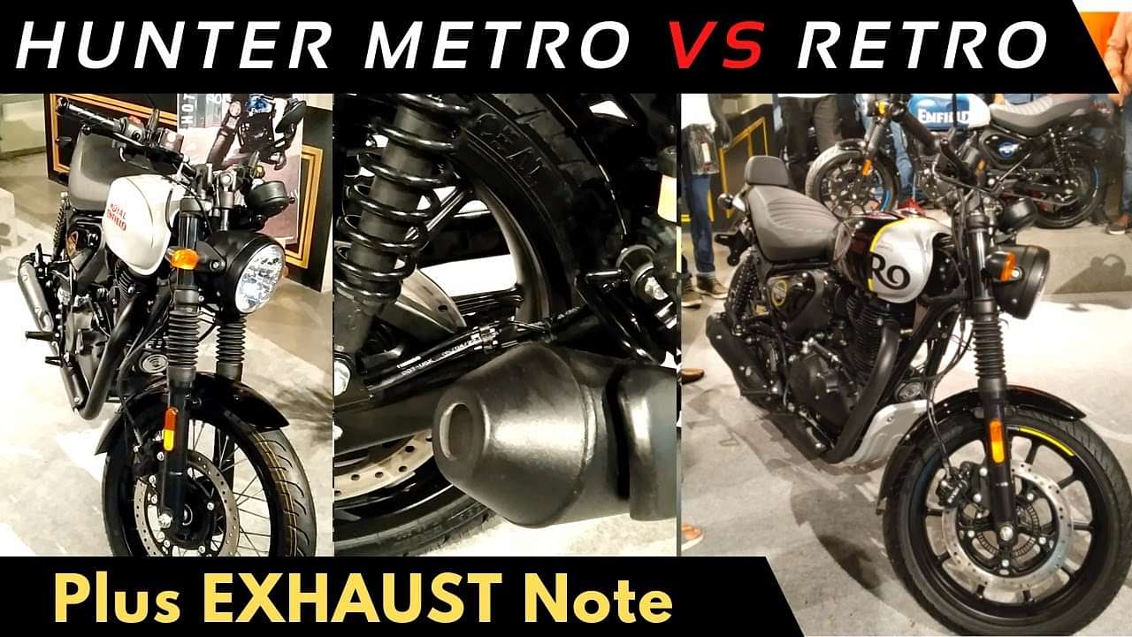 Royal Enfield Hunter 350 Walkaround Review || Hunter Metro vs Retro Explained
