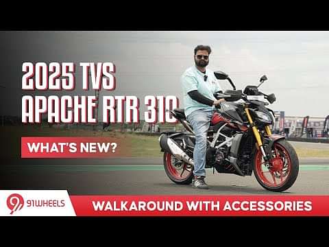 2025 TVS Apache RTR310 || Detailed Walkaround With Accessories