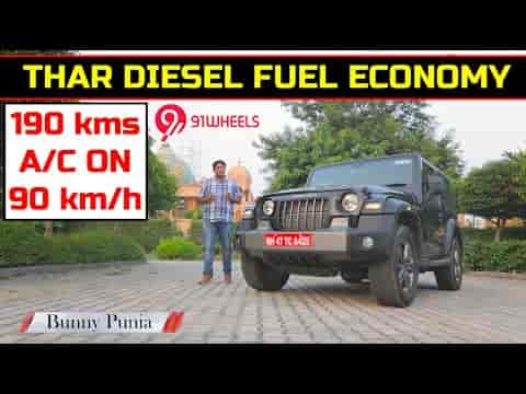 Mahindra Thar Diesel Fuel Economy Run || 2020 Mahindra Thar Mileage Test Mahindra Thar Diesel Fuel Economy Run || 2020 Mahindra Thar Mileage Test