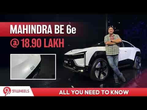 Mahindra Born Electric BE 6 SUV price starts at 18.9 lakh | First look review of top model