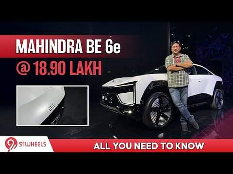Mahindra Born Electric BE 6e SUV price starts at 18.9 lakh | First look review of top model