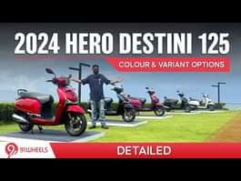 2024 Hero Destini 125 Colour & Variant Options Explained
