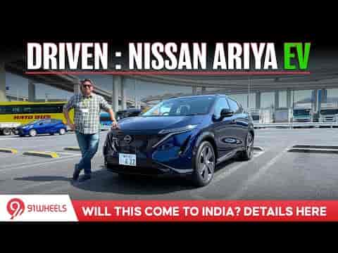 Nissan Ariya Electric SUV Driven || First Look & Review From Japan