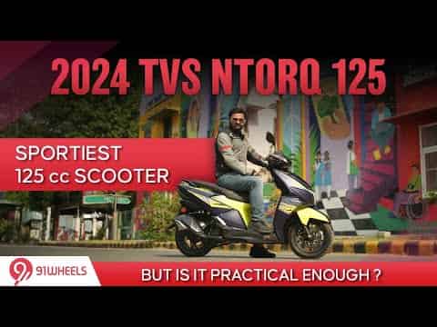 2024 TVS NTorq 125 Ride Review || Sporty, But Is It Practical Enough?