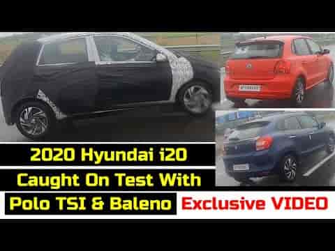 2020 Hyundai i20 caught while on benchmarking test