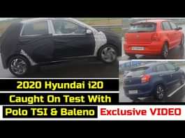 2020 Hyundai i20 caught while on benchmarking test