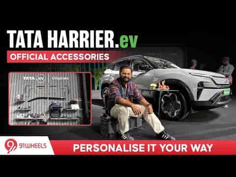 Tata Harrier EV Official Accessories Detailed | Personalise It Your Way