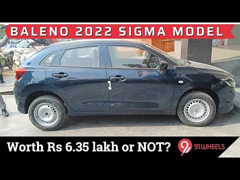 2022 Maruti Baleno Base Model Walkaround Review || Rs 6.35 lakh version