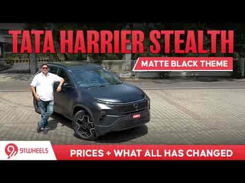 Tata Harrier Diesel Stealth Edition || Matte Black Finish || Pricing, changes and more!