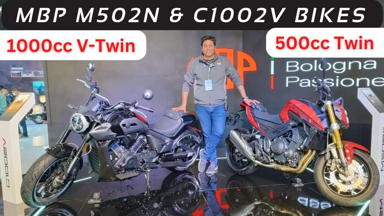 MBP 500cc M502N naked bike & C1002V 1000cc Cruiser MBP 500cc M502N naked bike & C1002V 1000cc Cruiser