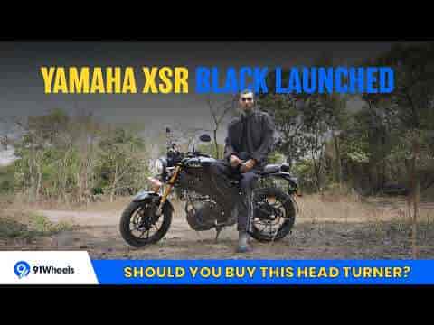 Yamaha XSR Black, Same Power Punch in More Premium Avatar.