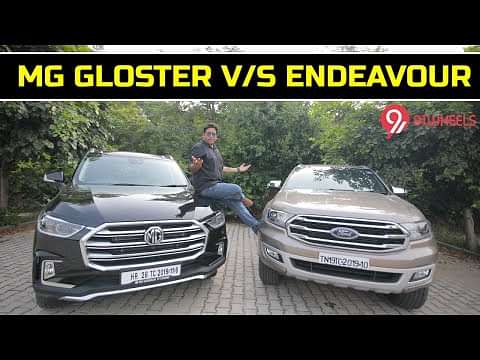 MG Gloster vs Ford Endeavour 