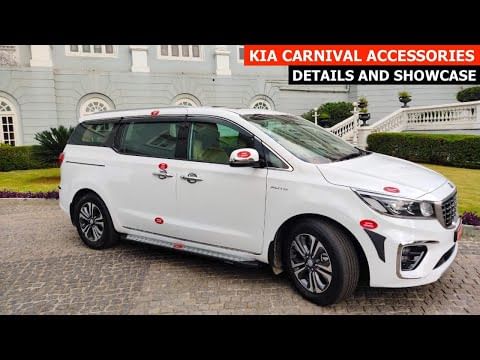 Kia Carnival Accessories on video Kia Carnival Accessories on video