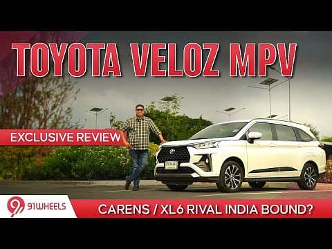 Toyota Veloz 3-row MPV Exclusive Drive Review || We Want This Kia Carens / Maruti XL6 Rival in India