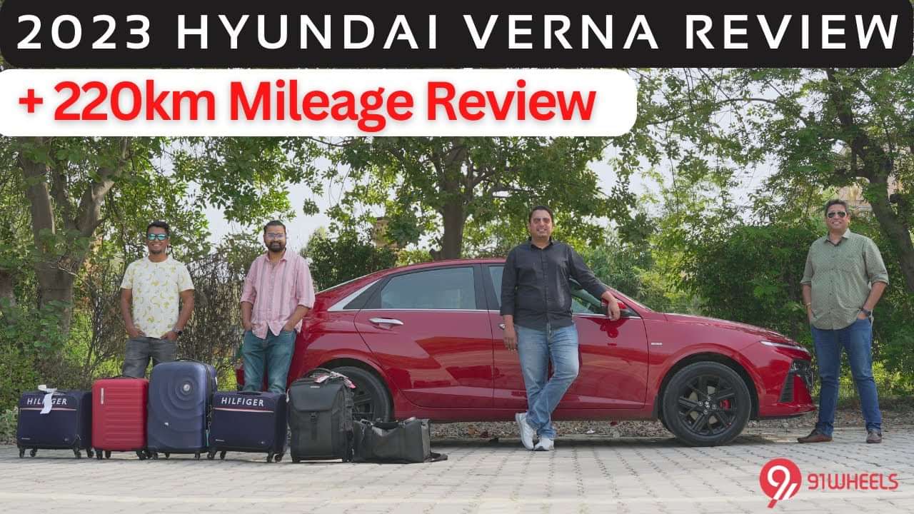2023 Hyundai Verna Turbo Petrol DCT Automatic Review || With 222km Mileage Test Run