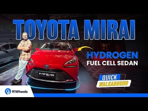 Toyota Mirai Hydrogen Fuel Cell Vehicle || Walkaround
