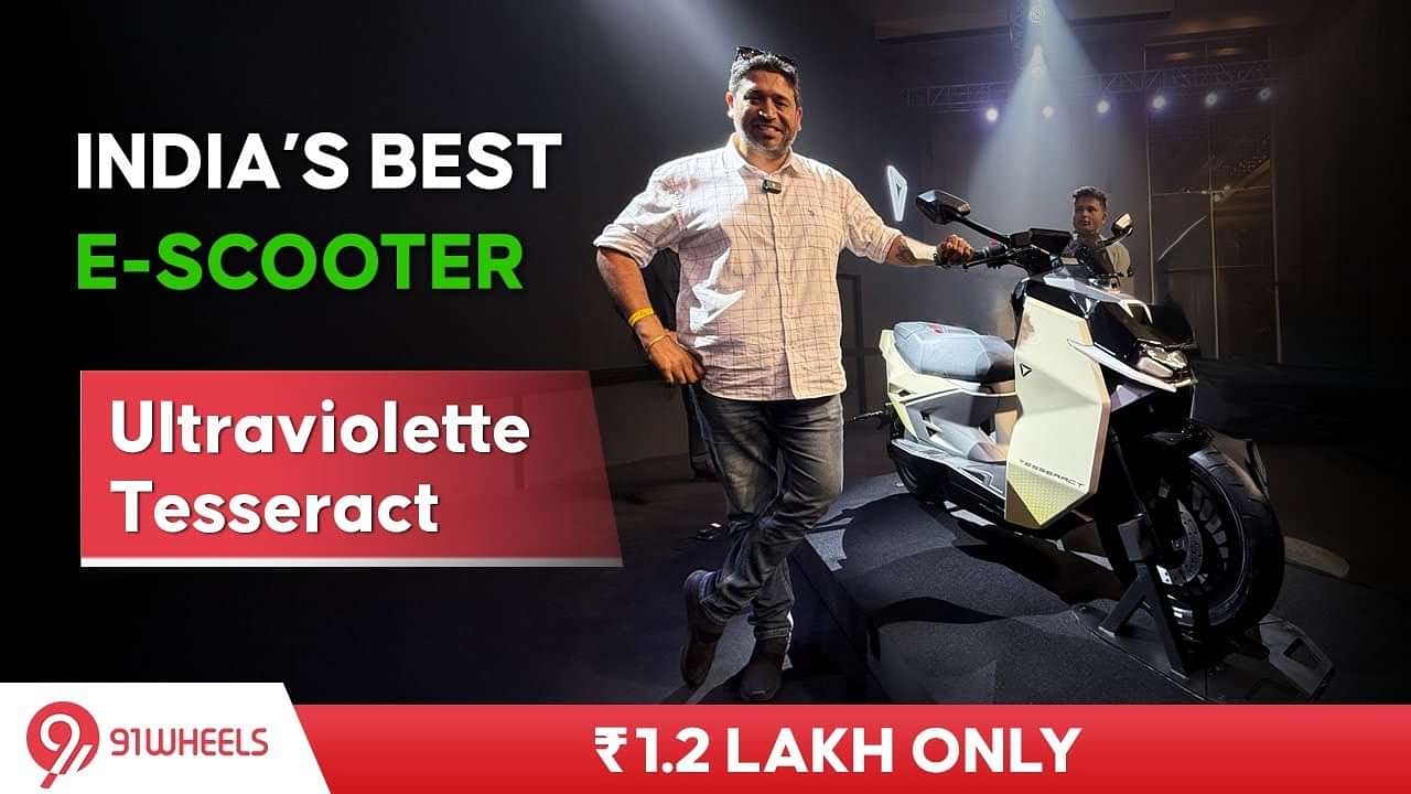 India’s most advanced electric scooter : Ultraviolette Tesseract EV launched at Rs 1.2 lakh