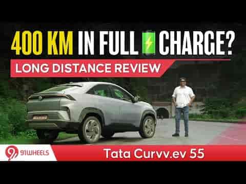 Tata Curvv EV efficiency run from 100% to 6% : can it give a range of 400km?