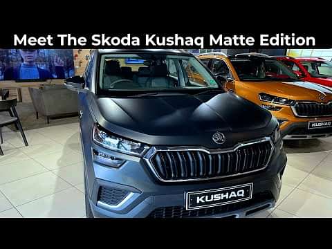 2023 Skoda Kushaq Matte Edition Walkaround Review
