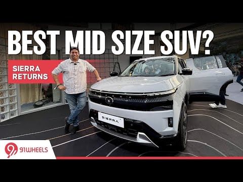 2025 Tata Sierra Petrol and Diesel are here! Walkaround video with interiors and boot space 2025 Tata Sierra Petrol and Diesel are here! Walkaround video with interiors and boot space