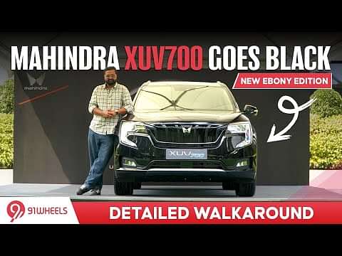 Mahindra XUV700 Ebony Edition Walkaround || Launched At Rs 19.64 Lakh