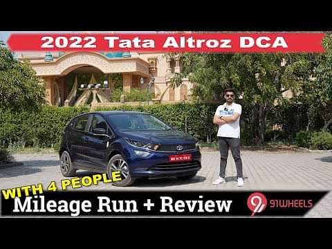 2022 Tata Altroz DCA Automatic Detailed First Drive Review || Mileage Run Included