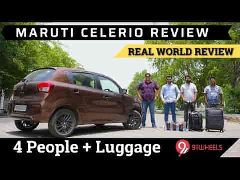 Maruti Celerio ZXI Manual Review || Real World Experience with 4 people + luggage + A/C running Maruti Celerio ZXI Manual Review || Real World Experience with 4 people + luggage + A/C running