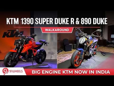 KTM 1390 Super Duke R & 890 Duke Launched in India || Quick First Look Walkaround