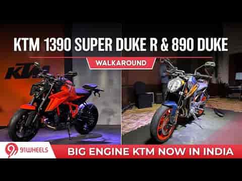 KTM 1390 Super Duke R & 890 Duke Launched in India || Quick First Look Walkaround KTM 1390 Super Duke R & 890 Duke Launched in India || Quick First Look Walkaround