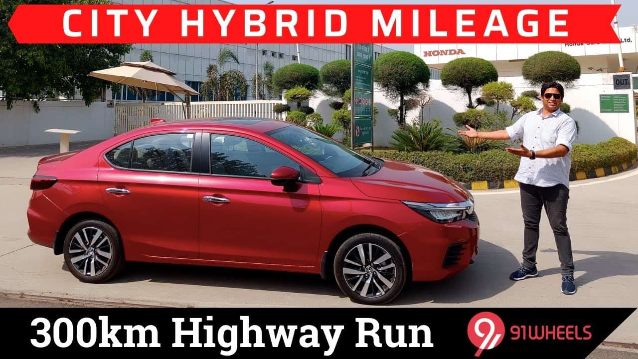 Honda City Hybrid Mileage Run || 300km Highway Fuel Economy Test || e-HEV Sedan 