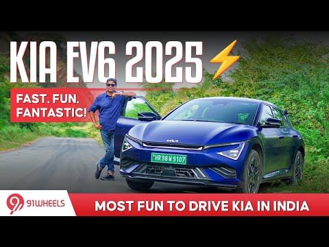 The most fun to drive Kia in India - the updated 2025 EV6 || Fun-tastic || Heavy Dealer Discounts