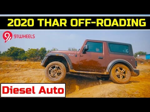 Mahindra Thar Off-Roading