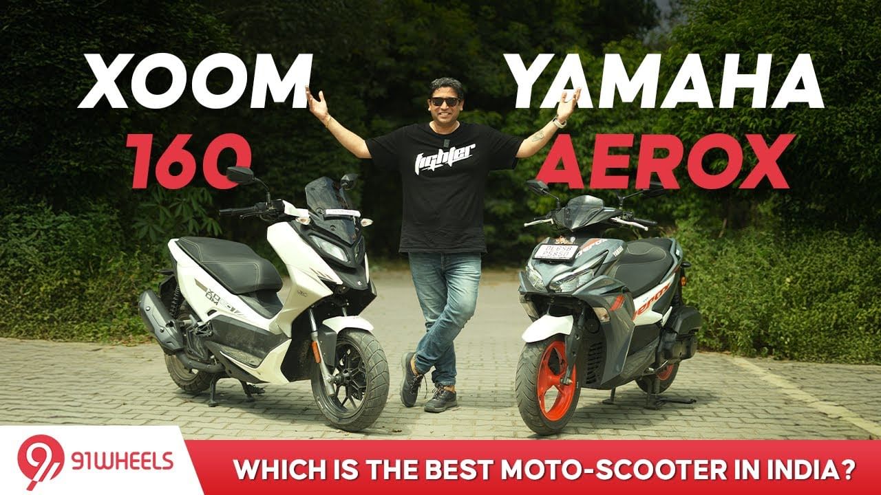 Hero Xoom 160 vs Yamaha Aerox Comparison || Which is India's best moto-scooter? Detailed review here Hero Xoom 160 vs Yamaha Aerox Comparison || Which is India's best moto-scooter? Detailed review here
