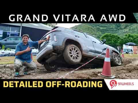 Off Roading with the Maruti Grand Vitara AWD : Walkaround review of All Grip Top Model