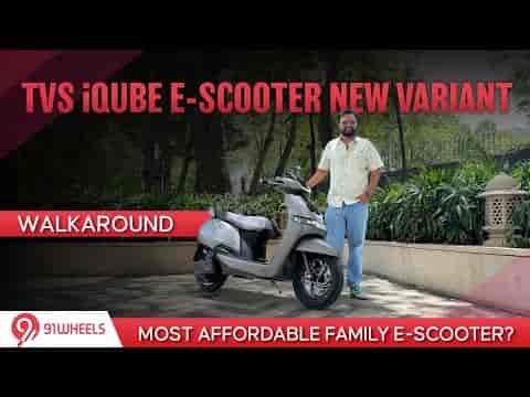 TVS iQube New Variants Walkaround | Most Affordable Family E-Scooter