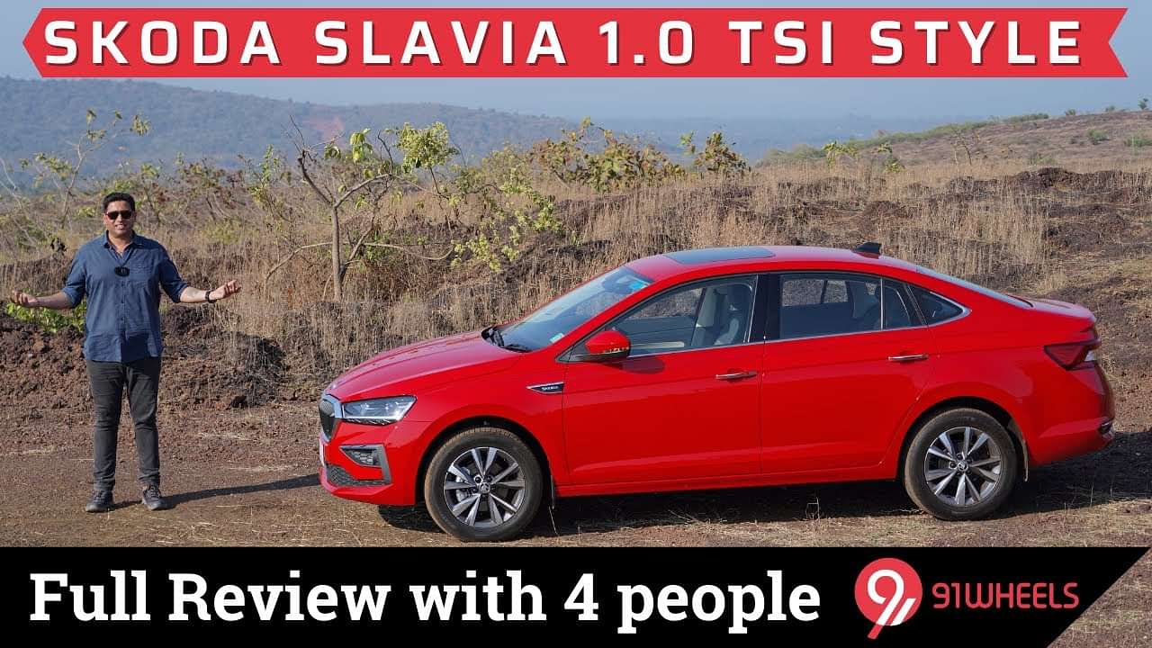 Skoda Slavia 1.0 TSI Automatic Review || With 4 People Review & Boot Space Explanation