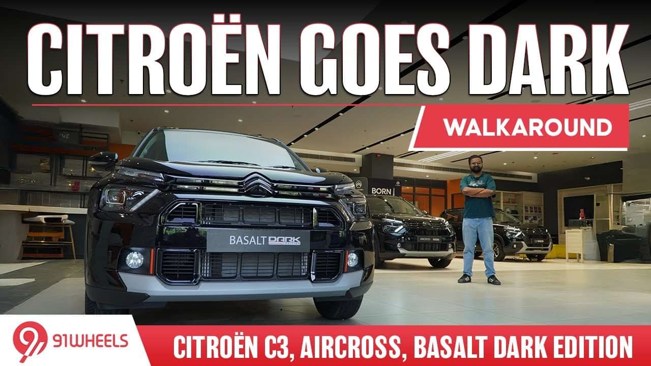 Citroen Goes Dark || C3, Aircross, Basalt Dark Edition Walkaround