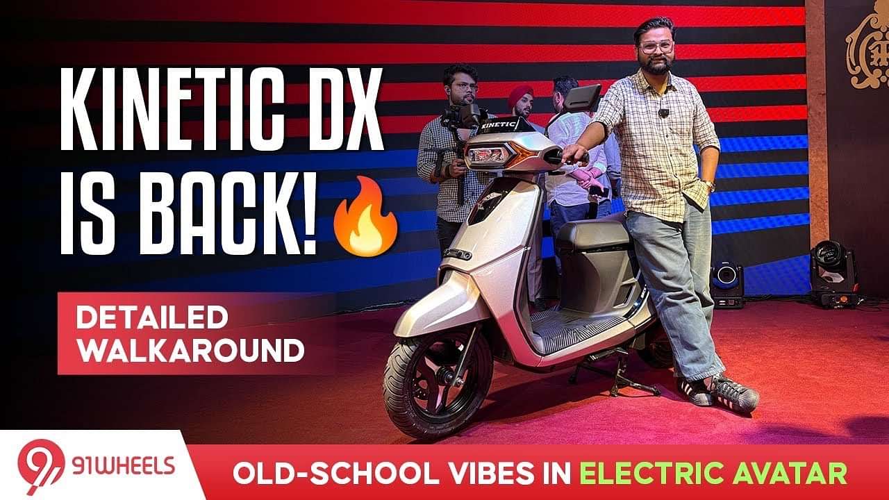 Kinetic DX In Electric Avatar || The Rebirth of The Iconic Scooter