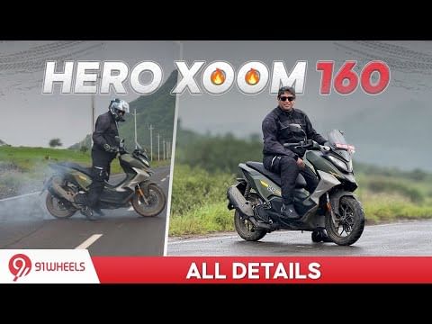 2025 Hero Xoom 160 is here - detailed walk around with exhaust note and more