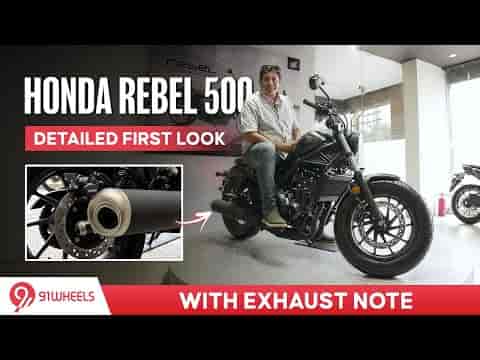 2025 Honda Rebel 500 Launched in India || Detailed Walkaround With Exhaust Note & Engine Sound