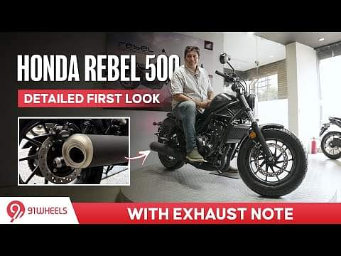 2025 Honda Rebel 500 Launched in India || Detailed Walkaround With Exhaust Note & Engine Sound