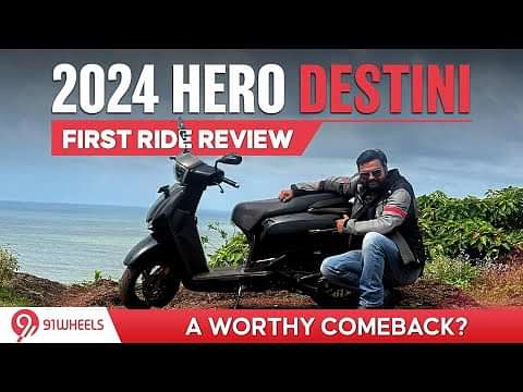 2024 Hero Destini 125cc First Ride Review || A Worthy Comeback in the premium scooter space?