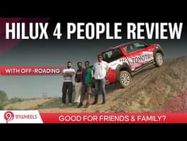 Toyota Toyota Hilux 4x4 High AT 4 people review - Is this pick-up good for family & friends?