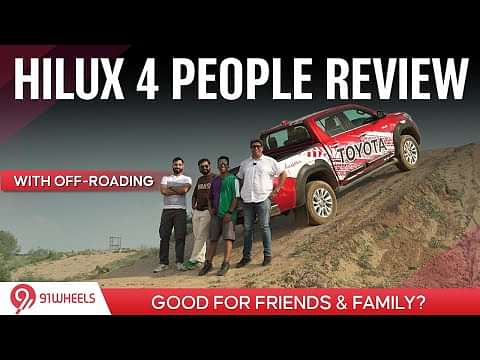 Toyota Toyota Hilux 4x4 High AT 4 people review - Is this pick-up good for family & friends?