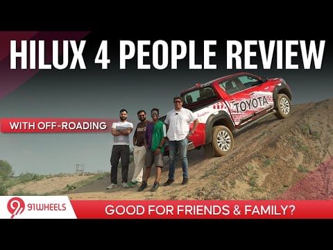 Toyota Toyota Hilux 4x4 High AT 4 people review - Is this pick-up good for family & friends?