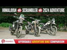 2024 Yezdi Adventure vs Royal Enfield Himalayan 450 vs Triumph Scrambler 400x Comparison