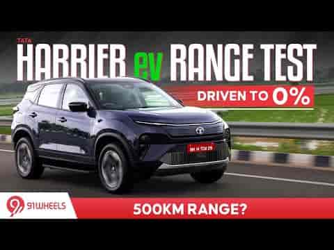 Tata Harrier EV QWD Range Test From 100% to 0% || Full Battery Drain Test || Can This Give 500km?