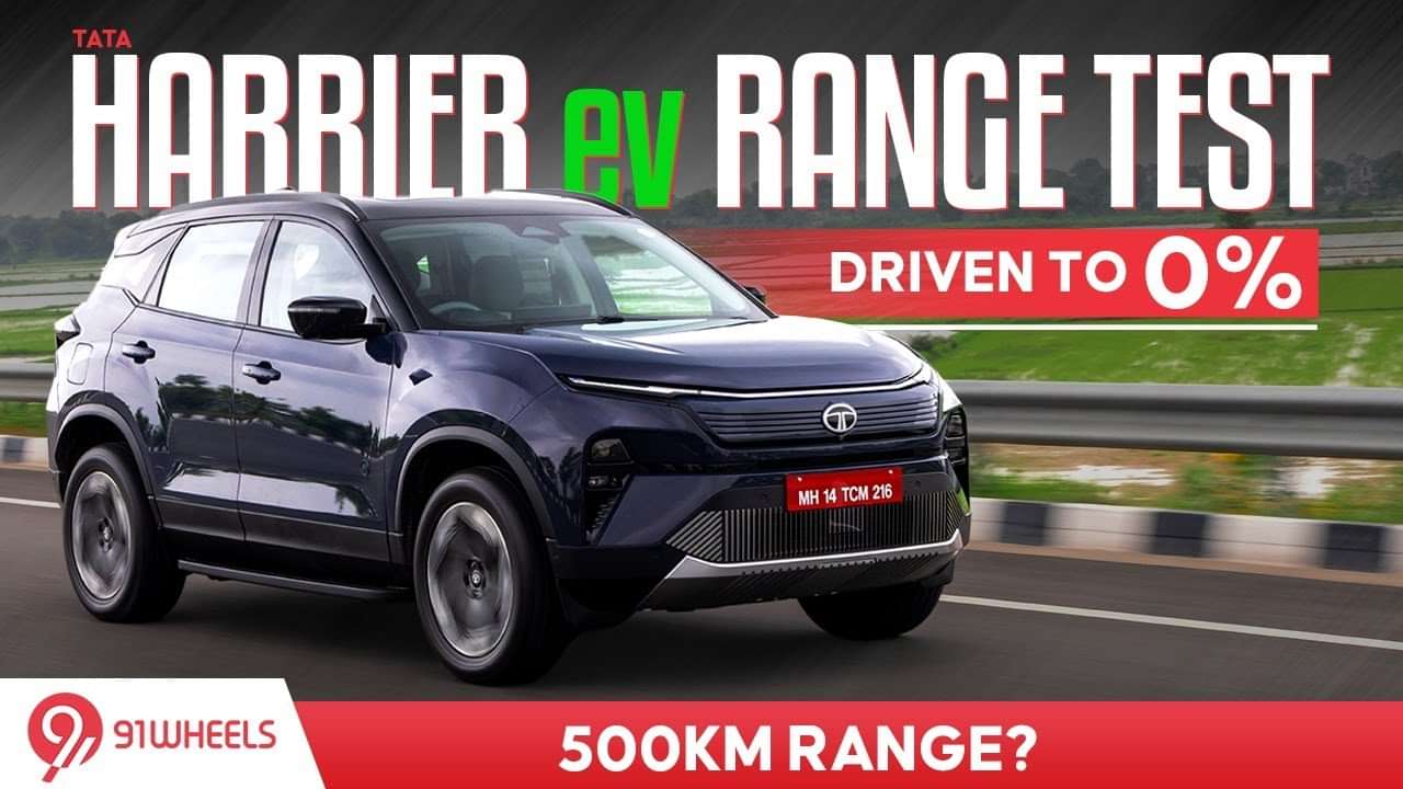 Tata Harrier EV QWD Range Test From 100% to 0% || Full Battery Drain Test || Can This Give 500km? Tata Harrier EV QWD Range Test From 100% to 0% || Full Battery Drain Test || Can This Give 500km?