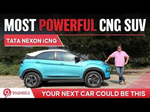 Tata Nexon CNG : It's Safe, Powerful & Feature Loaded || First look via walkaround